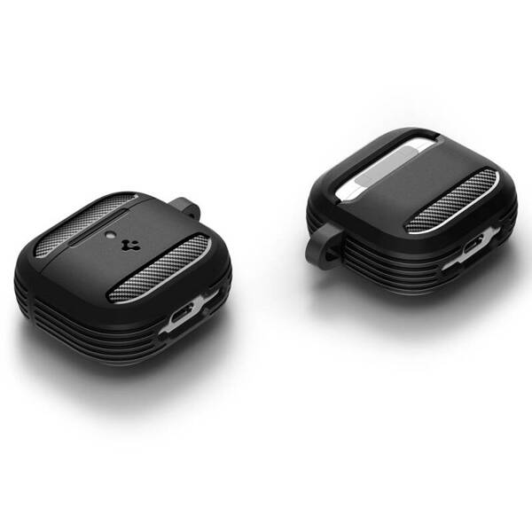 ETUI DO APPLE AIRPODS 4 SPIGEN RUGGED ARMOR CZARNY MAT