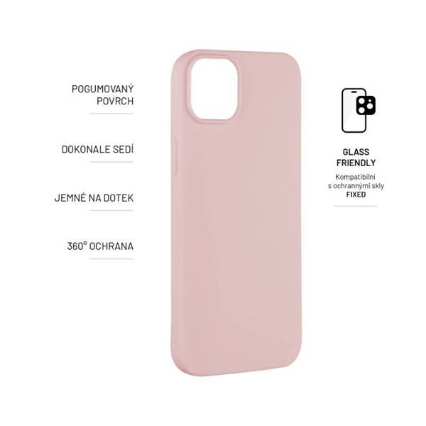 ETUI DO APPLE IPHONE 14 PLUS FIXED STORY RÓŻOWA