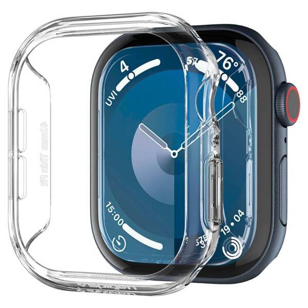 ETUI DO APPLE WATCH 10 42 MM SPIGEN THIN FIT CRYSTAL CLEAR