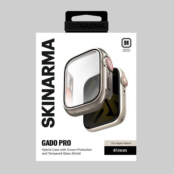 ETUI DO APPLE WATCH 41MM SKINARMA GADO PRO TITANIUM