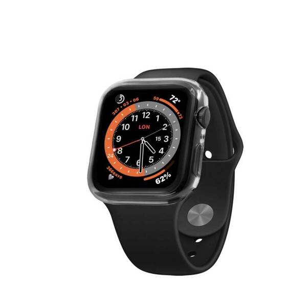 ETUI DO APPLE WATCH 45MM ZE SZKŁEM HARTOWANYM FIXED PURE PRZEZROCZYSTE