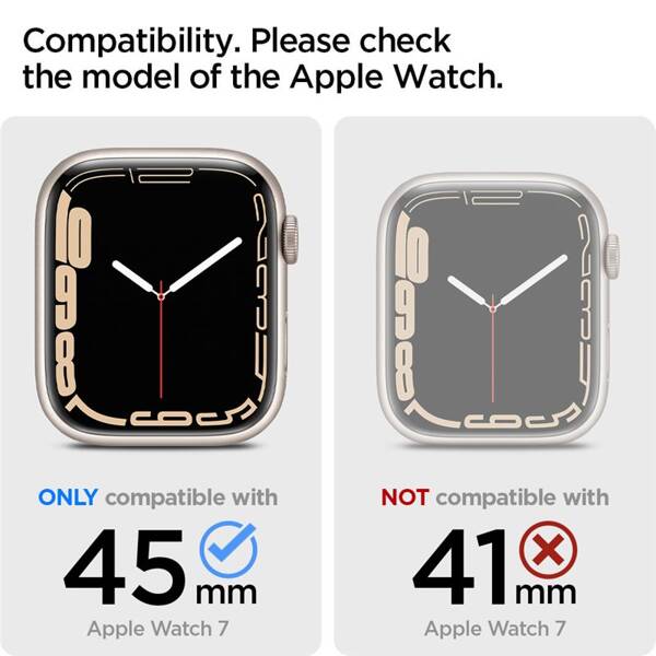 ETUI DO APPLE WATCH 9/ 8 / 7 45 MM SPIGEN ULTRA HYBRID