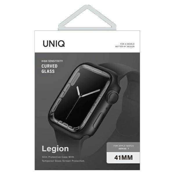 ETUI DO APPLE WATCH SERIES 7 / 8 / 9 41 MM UNIQ LEGION CZARNE