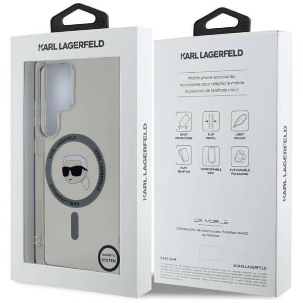 ETUI DO GALAXY S25 ULTRA KARL LAGERFELD BUTTON MAGSAFE