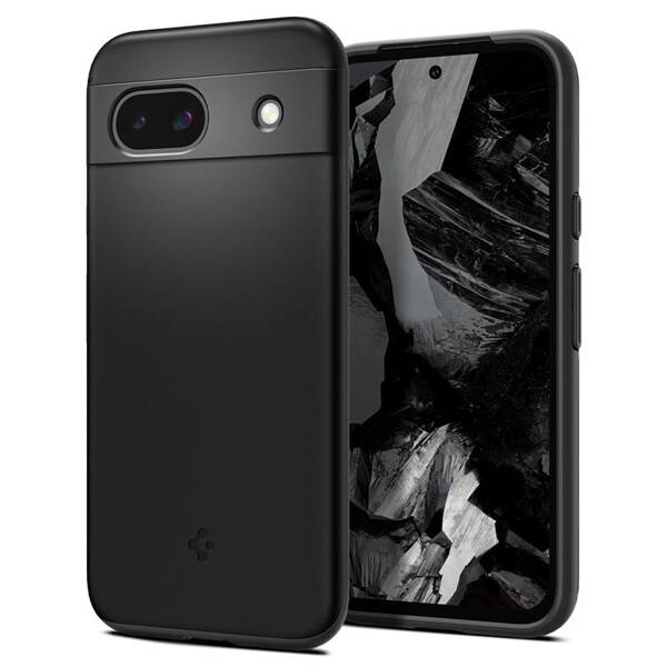 ETUI DO GOOGLE PIXEL 8A SPIGEN THIN FIT CZARNE