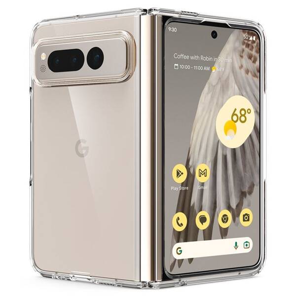 ETUI DO GOOGLE PIXEL FOLD SPIGEN ULTRA HYBRID PRZEŹROCZYSTE