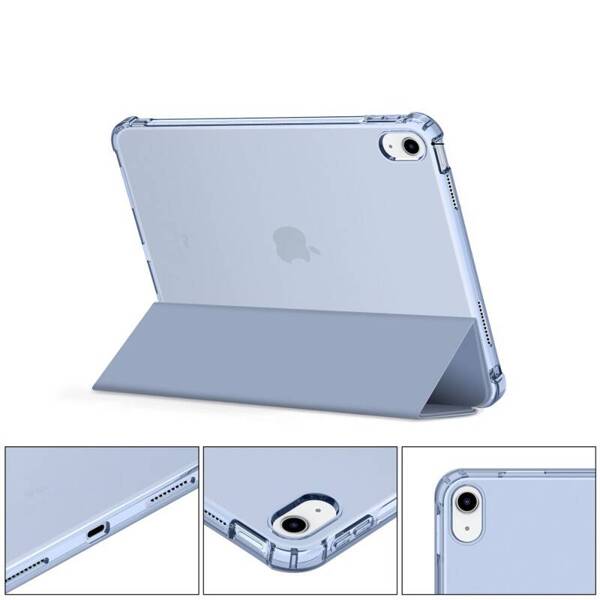 ETUI DO IPAD 10.9 10 / 2022 TECH-PROTECT SC PEN HYBRID CRYSTAL NIEBIESKIE