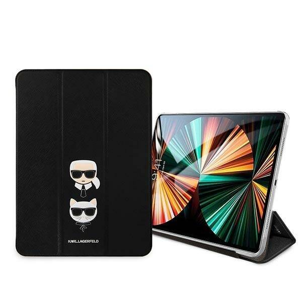 ETUI DO IPAD 12.9" PRO 2021 KARL LAGERFELD BLACK SAFFIANO