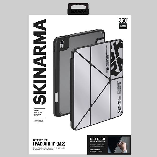 ETUI DO IPAD AIR 11" SKINARMA M2 KIRA KOBAI CHROME