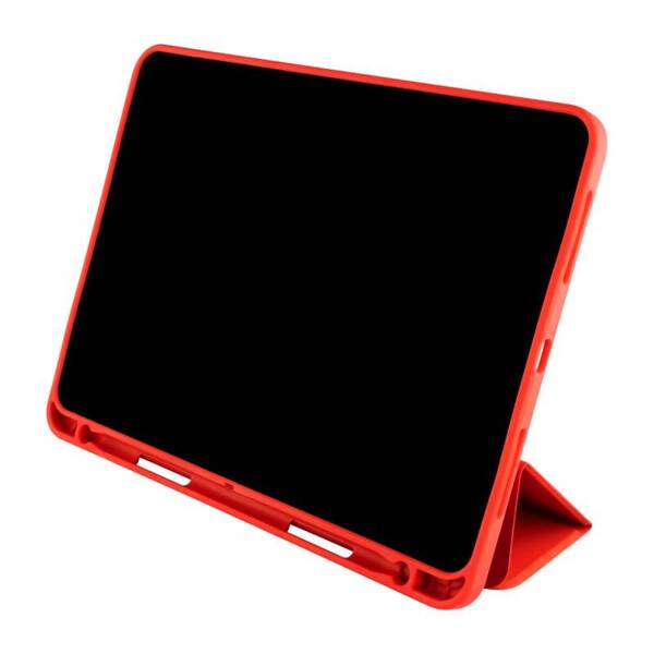 ETUI DO IPAD MINI (A17 PRO) FIXED PADCOVER+ Z PODSTAWKĄ CZERWONE CASE