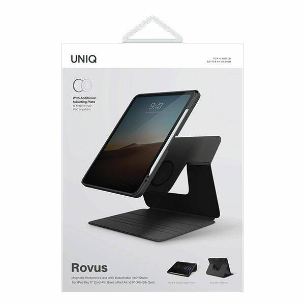 ETUI DO IPAD PRO 11 2021/2022 AIR 10.9 BLACK UNIQ