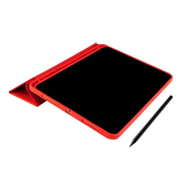 ETUI DO IPAD PRO 11" 2024 FIXED PADCOVER+ Z PODSTAWKĄ CZERWONE