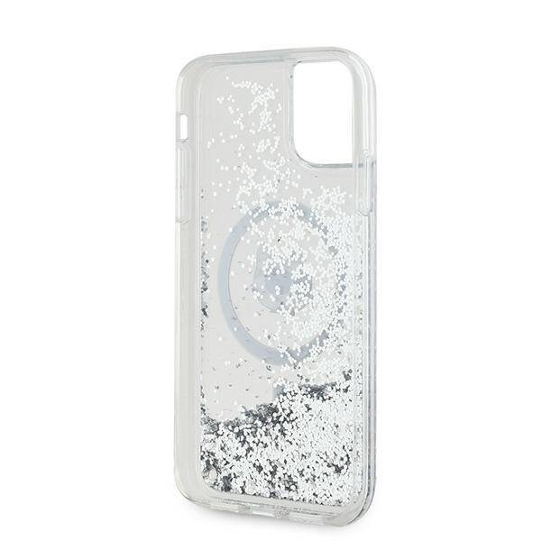 ETUI DO IPHONE 11 / XR 6.1" KARL LAGERFELD LIQUID GLITTER CHOUPETTE HEAD