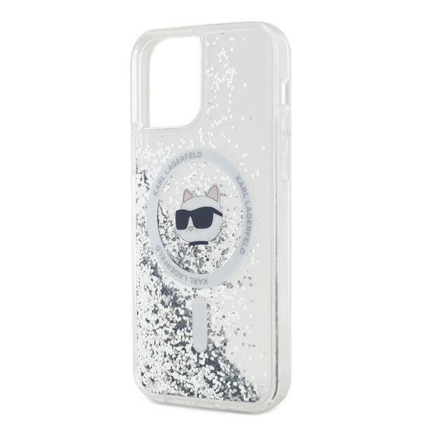 ETUI DO IPHONE 12 / 12 PRO KARL LAGERFELD LIQUID CHOUPETTE HEAD MAGSAFE