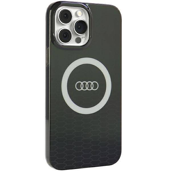 ETUI DO IPHONE 13 PRO AUDI IML BIG LOGO MAGSAFE CZARNE