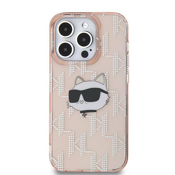 ETUI DO IPHONE 13 PRO KARL LAGERFELD IML CHOUPETTE HEAD & MONOGRAM CASE