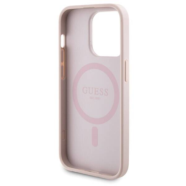 ETUI DO IPHONE 14 PRO GUESS 4G METAL LOGO + POWERBANK 5000MAH MAGSAFE