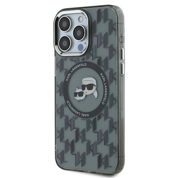 ETUI DO IPHONE 15 PRO KARL LAGERFELD IML MONOGRAM KARL&CHOUPETTE MAGSAFE