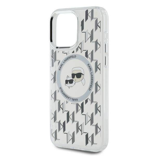 ETUI DO IPHONE 15 PRO KARL LAGERFELD IML MONOGRAM KARL&CHOUPETTE MAGSAFE