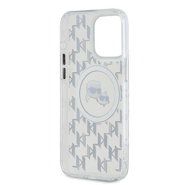 ETUI DO IPHONE 15 PRO KARL LAGERFELD IML MONOGRAM KARL&CHOUPETTE MAGSAFE