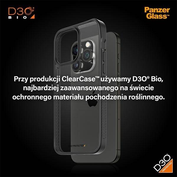 ETUI DO IPHONE 15 PRO MAX 6.7" PANZERGLASS CLEARCASE D3O 2XMILITARY