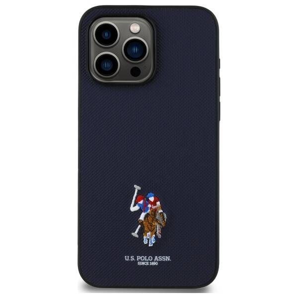 ETUI DO IPHONE 15 PRO MAX 6,7" US POLO EMBROIDERED DH COLOR GRANATOWE