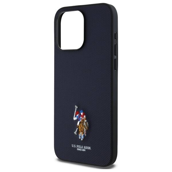 ETUI DO IPHONE 15 PRO MAX 6,7" US POLO EMBROIDERED DH COLOR GRANATOWE