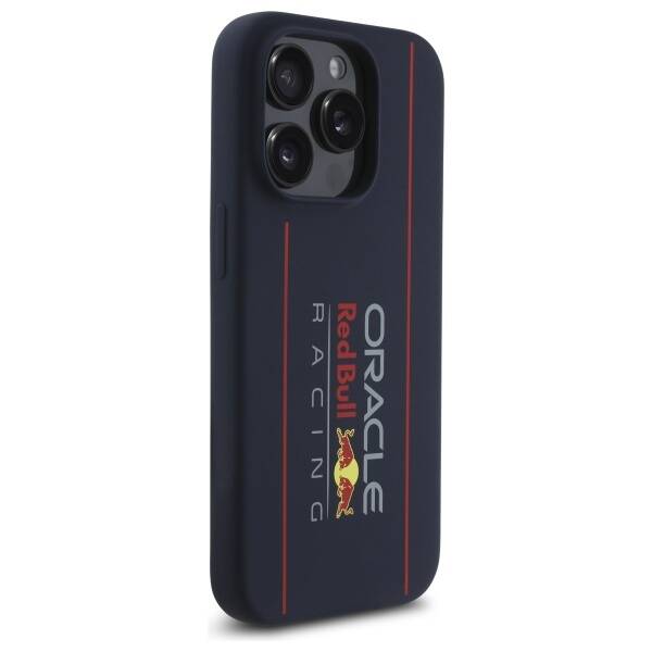 ETUI DO IPHONE 15 PRO MAX RED BULL VERTICAL LOGO MAGSAFE GRANATOWE