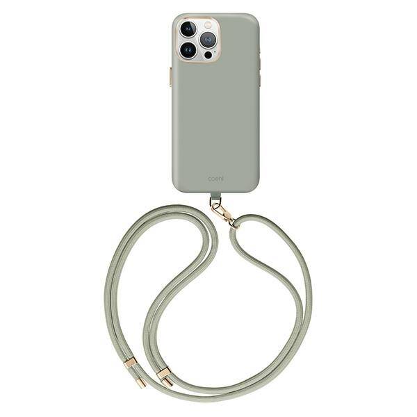 ETUI DO IPHONE 15 PRO MAX UNIQ COEHL CREME MAGNETIC CHARGING SZAŁWIA