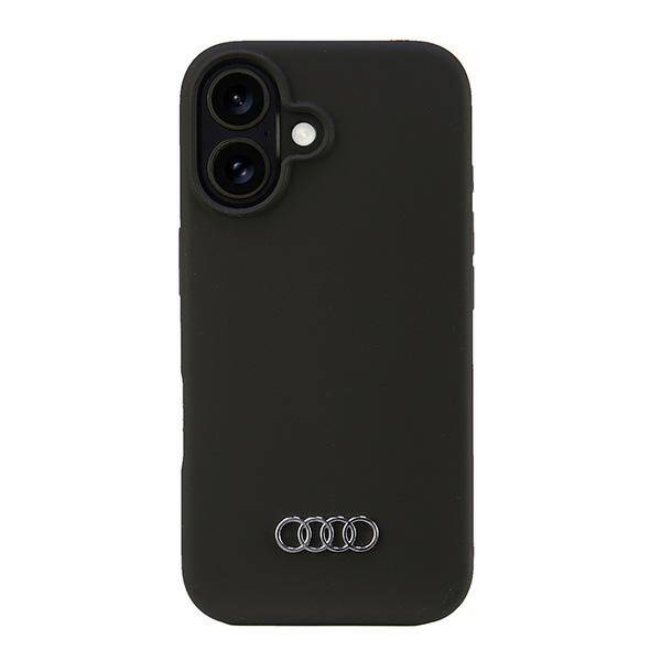 ETUI DO IPHONE 16 6.1" AUDI SILICONE CZARNE