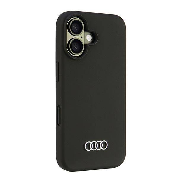 ETUI DO IPHONE 16 6.1" AUDI SILICONE CZARNE