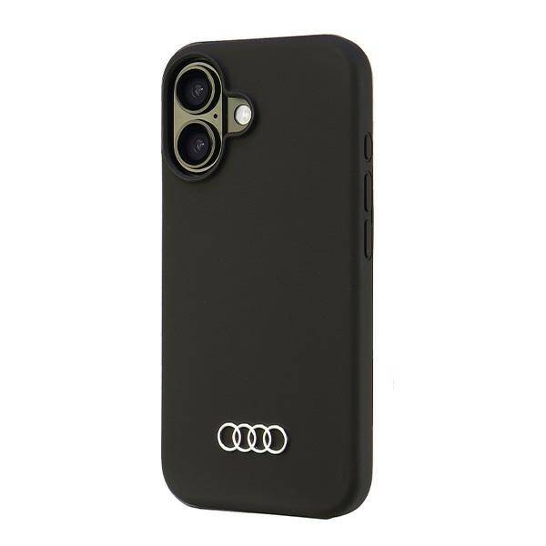 ETUI DO IPHONE 16 6.1" AUDI SILICONE CZARNE