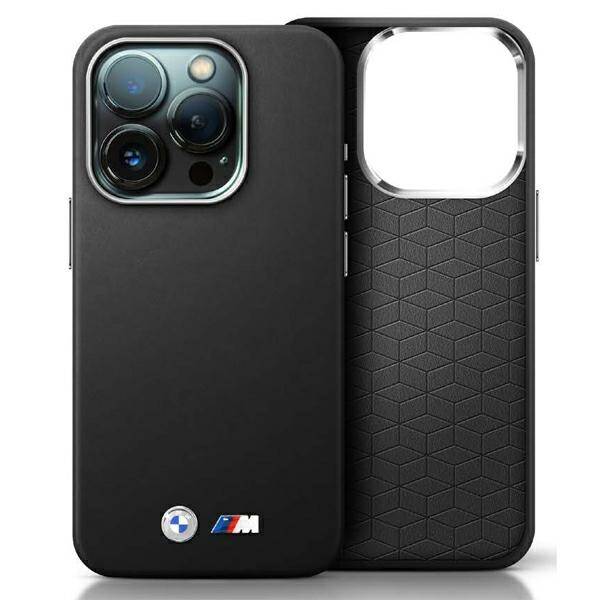 ETUI DO IPHONE 16 6.1" BMW M SMOOTH FULL WRAPPED METAL CZARNE