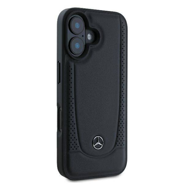 ETUI DO IPHONE 16 6.1" MERCEDES LEATHER URBAN CZARNE