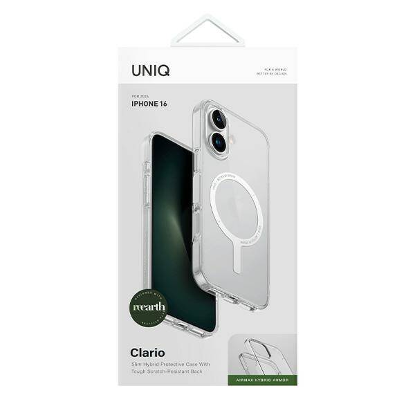 ETUI DO IPHONE 16 6.1" UNIQ CLARIO MAGCLICK CHARGING