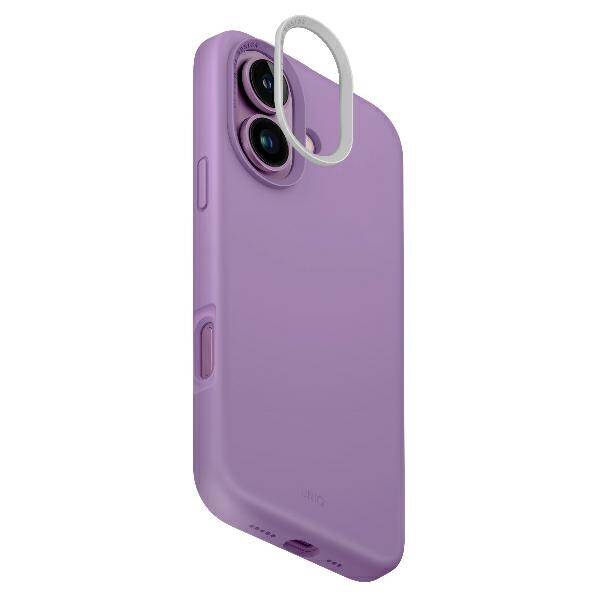 ETUI DO IPHONE 16 6.1" UNIQ LINO HUE MAGCLICK CHARGING RÓŻOWE