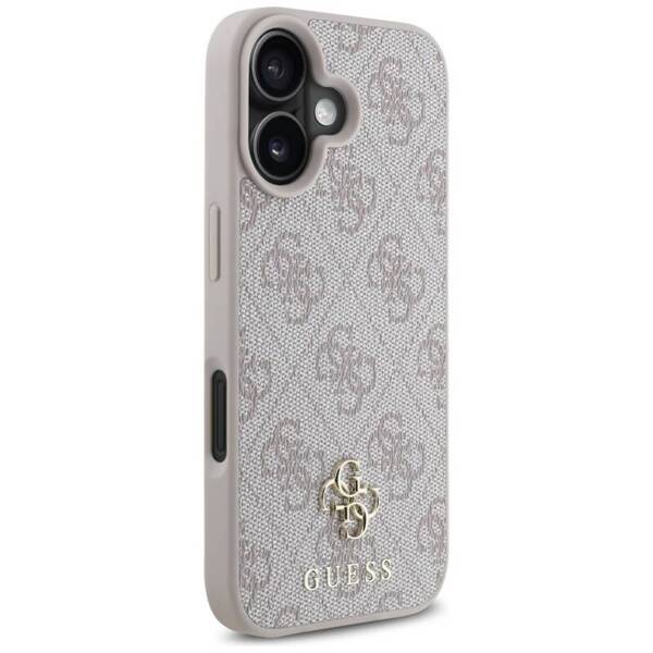 ETUI DO IPHONE 16 GUESS HC PU 4G SMALL AND CLASSIC MAGSAFE RÓŻOWE