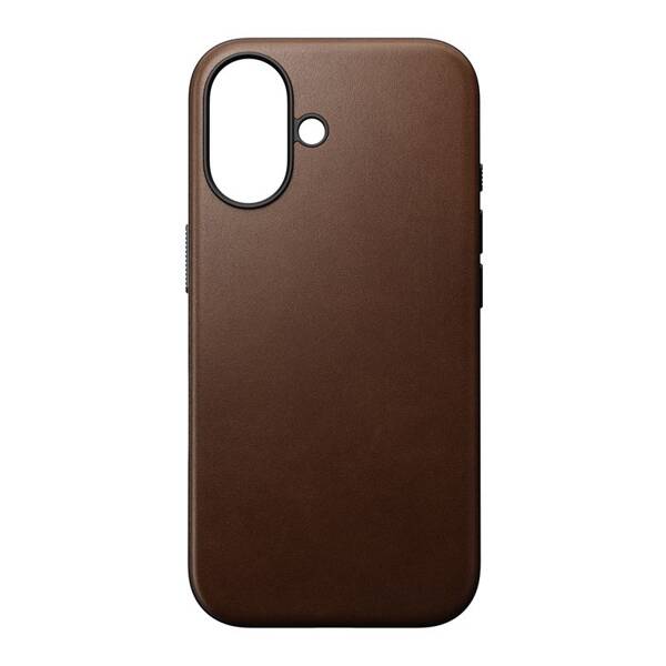 ETUI DO IPHONE 16 NOMAD MODERN LEATHER BRĄZOWE