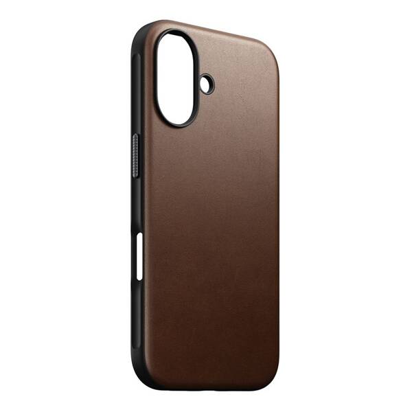 ETUI DO IPHONE 16 NOMAD MODERN LEATHER BRĄZOWE