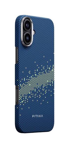 ETUI DO IPHONE 16 PITAKA TACTILE WOVEN CASE STARPEAK MILKY WAY GALAXY