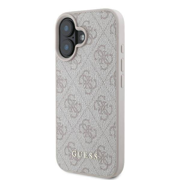 ETUI DO IPHONE 16 PLUS 6.7" GUESS 4G CLASSIC RÓŻOWE