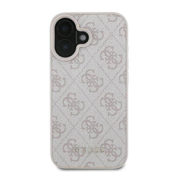 ETUI DO IPHONE 16 PLUS 6.7" GUESS 4G CLASSIC RÓŻOWE