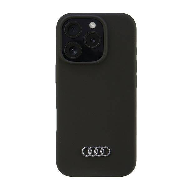 ETUI DO IPHONE 16 PRO 6.3" AUDI SILICONE CZARNE