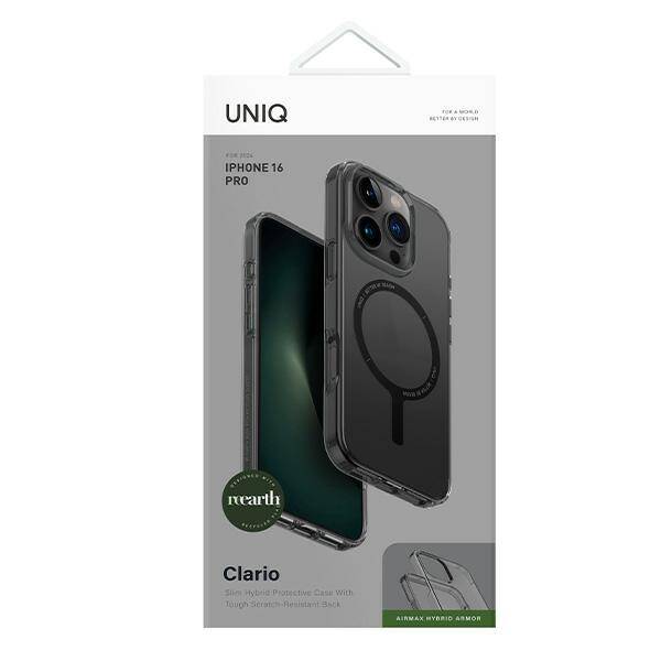 ETUI DO IPHONE 16 PRO 6.3" UNIQ CLARIO MAGCLICK CHARGING DYMNY