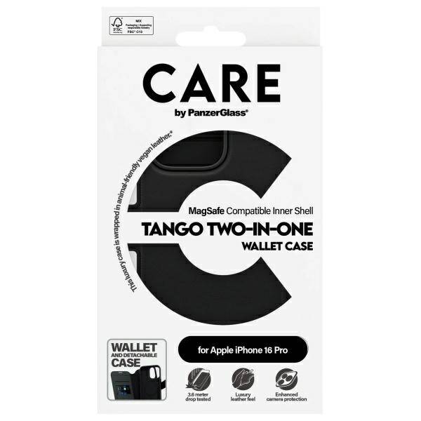 ETUI DO IPHONE 16 PRO CARE BY PANZERGLASS FEATURE TANGO 2IN1 WALLET MAGSAFE