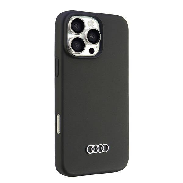 ETUI DO IPHONE 16 PRO MAX 6.9" AUDI SILICONE CZARNE