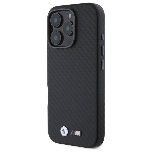 ETUI DO IPHONE 16 PRO MAX 6.9" BMW CARBON WRAPPED METAL CZARNE