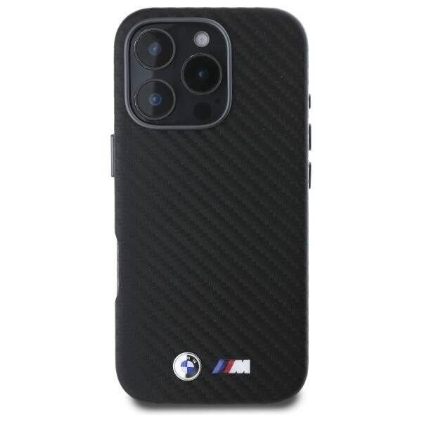 ETUI DO IPHONE 16 PRO MAX 6.9" BMW CARBON WRAPPED METAL CZARNE