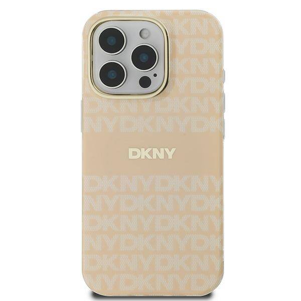 ETUI DO IPHONE 16 PRO MAX 6.9" DKNY REPEAT TEXTURE PATTERN WITH STRIPE