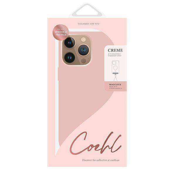 ETUI DO IPHONE 16 PRO MAX 6.9" UNIQ COEHL CREME MAGNETIC CHARGING